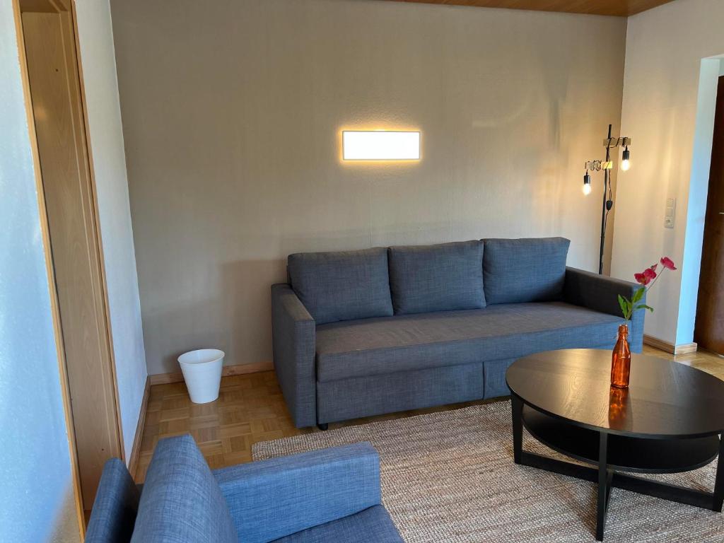 Posezení v ubytování promedklinik apartment 4