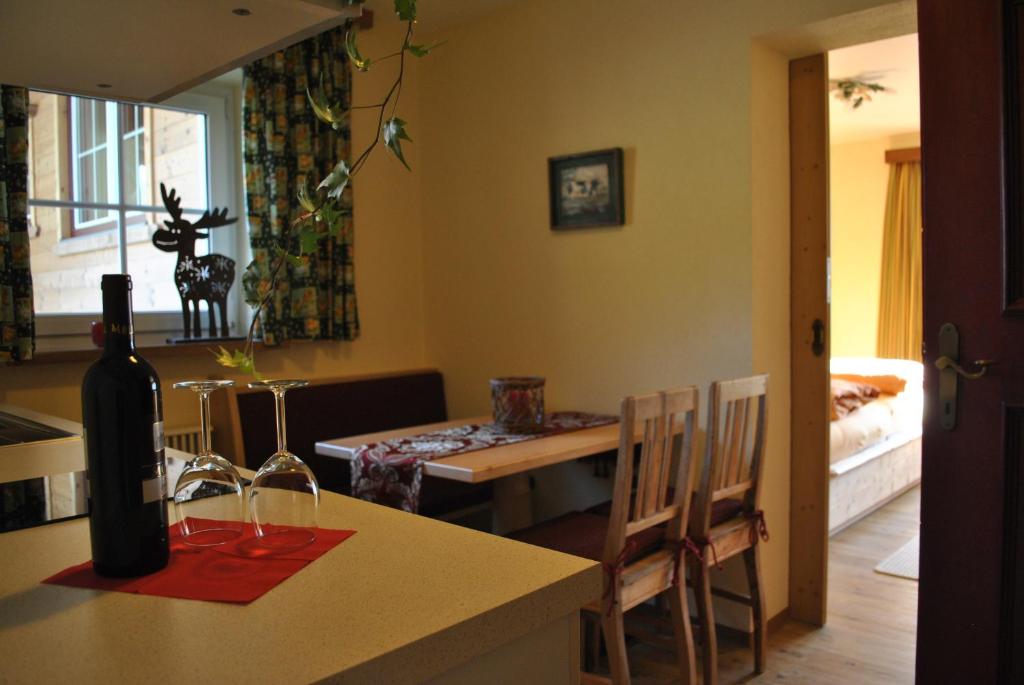 Nápoje v ubytovaní Romantik Pension Lehrberg