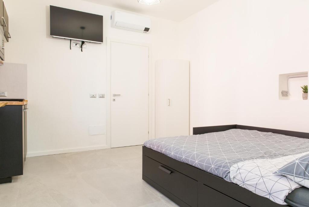 Postel nebo postele na pokoji v ubytování Bed&Biker