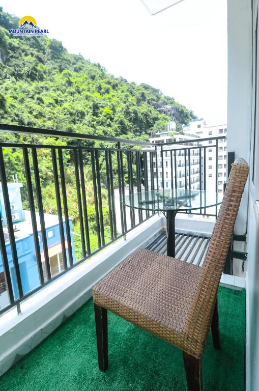 Balkón nebo terasa v ubytování Mountain Pearl Hotel