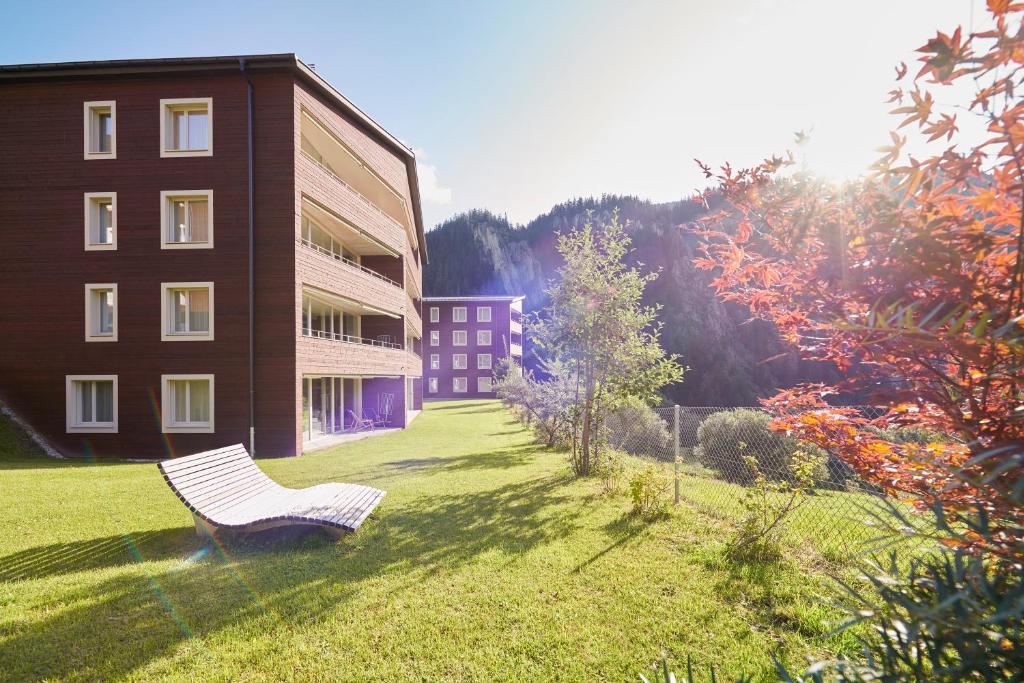 Zahrada ubytování Reka-Feriendorf Blatten-Belalp