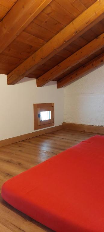 Łóżko lub łóżka w pokoju w obiekcie Agriturismo l'Eremo