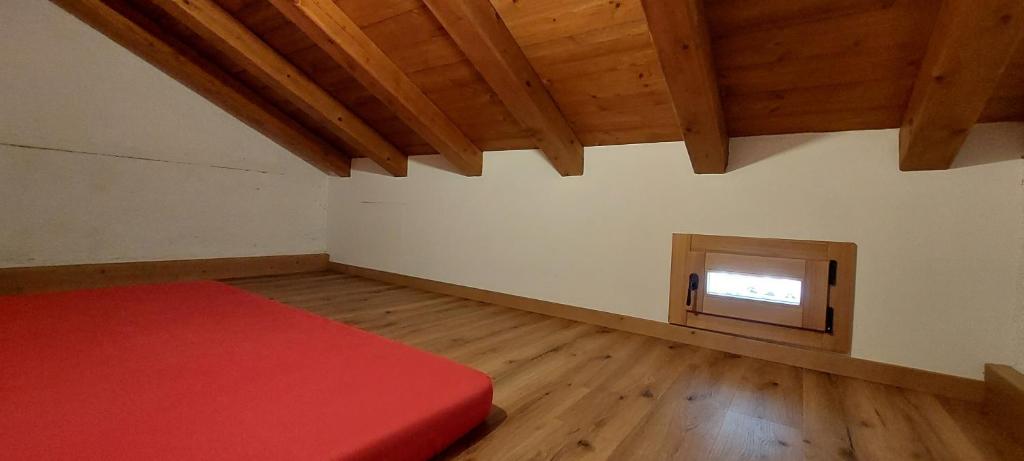 Łóżko lub łóżka w pokoju w obiekcie Agriturismo l'Eremo