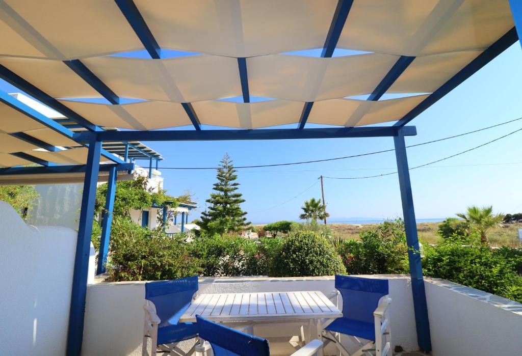 Balkón nebo terasa v ubytování Coralli Beach Apartments
