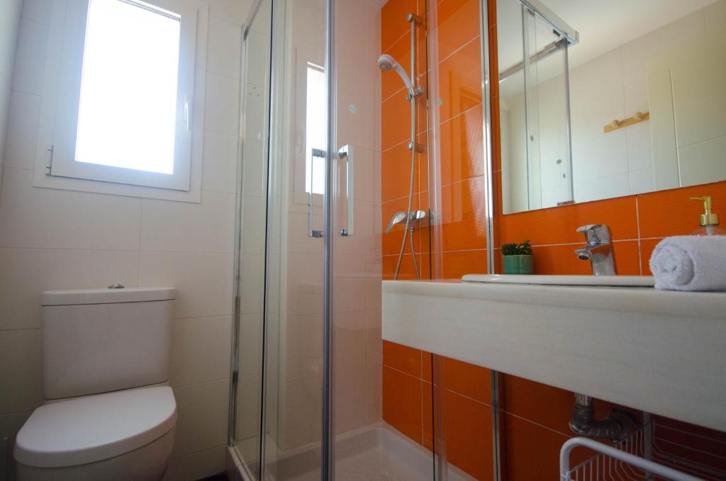 Koupelna v ubytování Apartamento Valle Romano