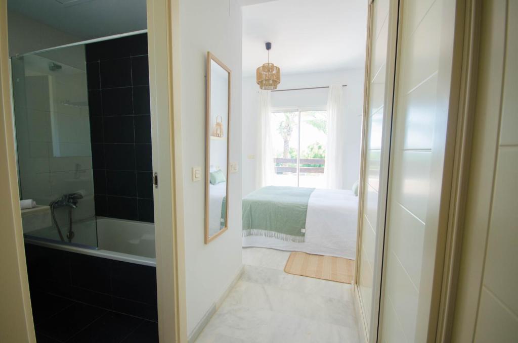 Koupelna v ubytování Apartamento Valle Romano
