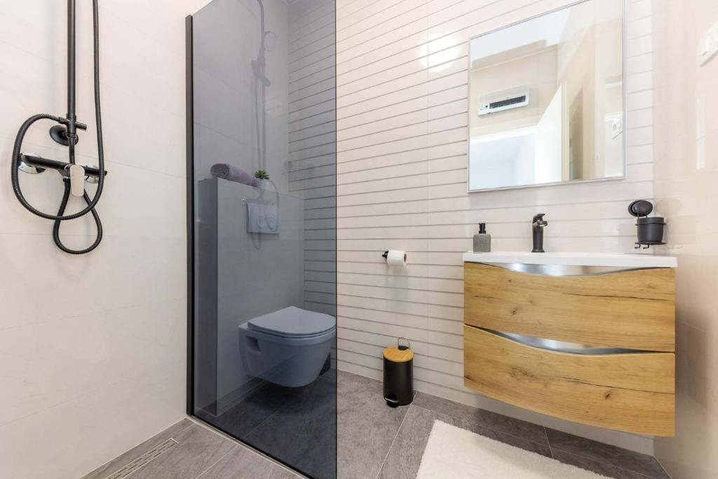 Kúpeľňa v ubytovaní Apartman Sisters - FREE parking