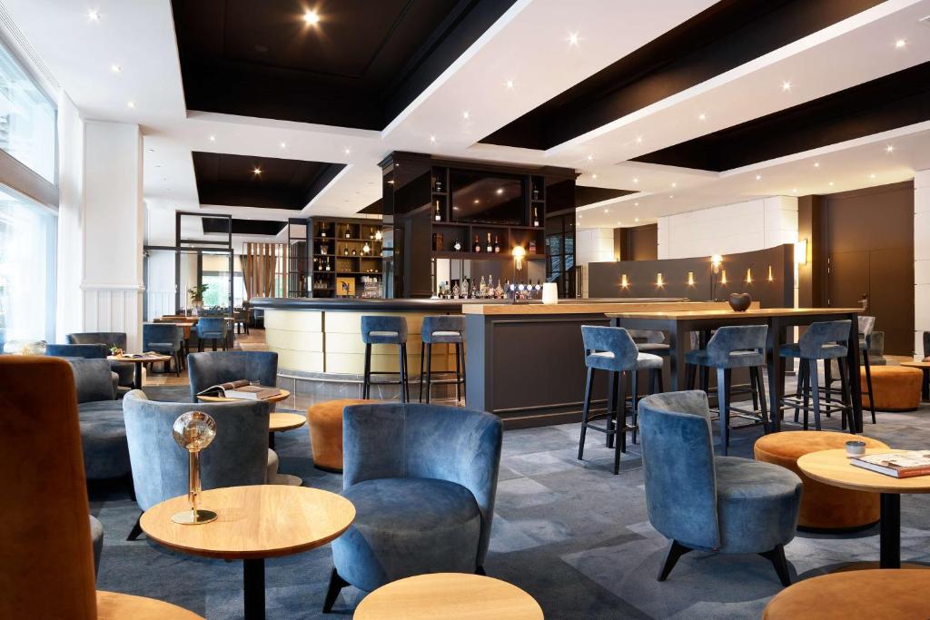 Lounge nebo bar v ubytování Van der Valk Hotel Spa