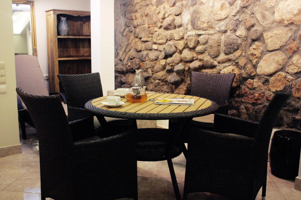 Posezení v ubytování St. Peter's Boutique Hotel