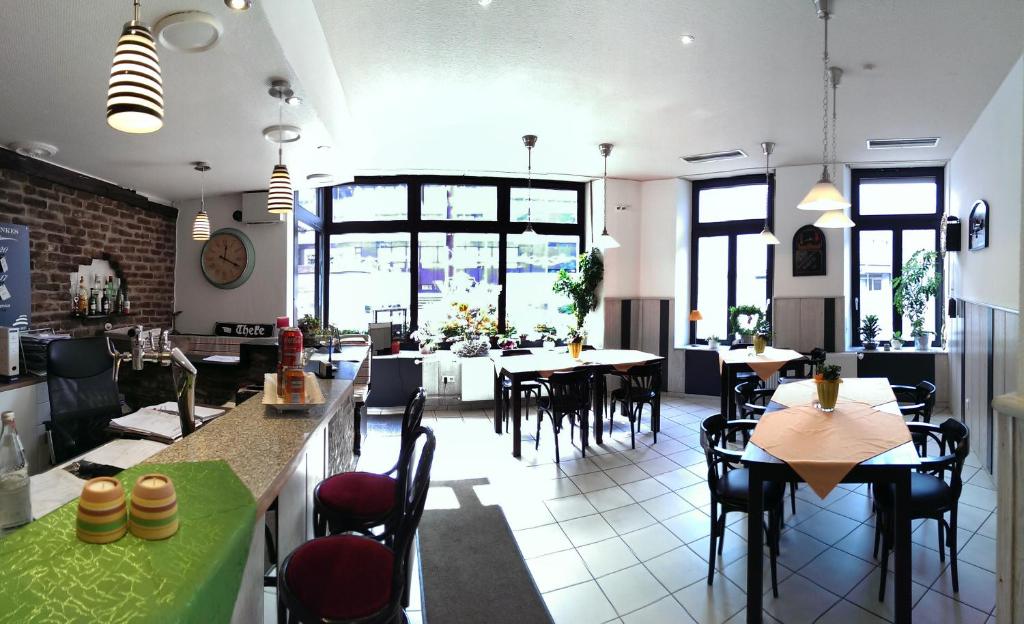 Posezení v ubytování Hotel Klenkes am Bahnhof