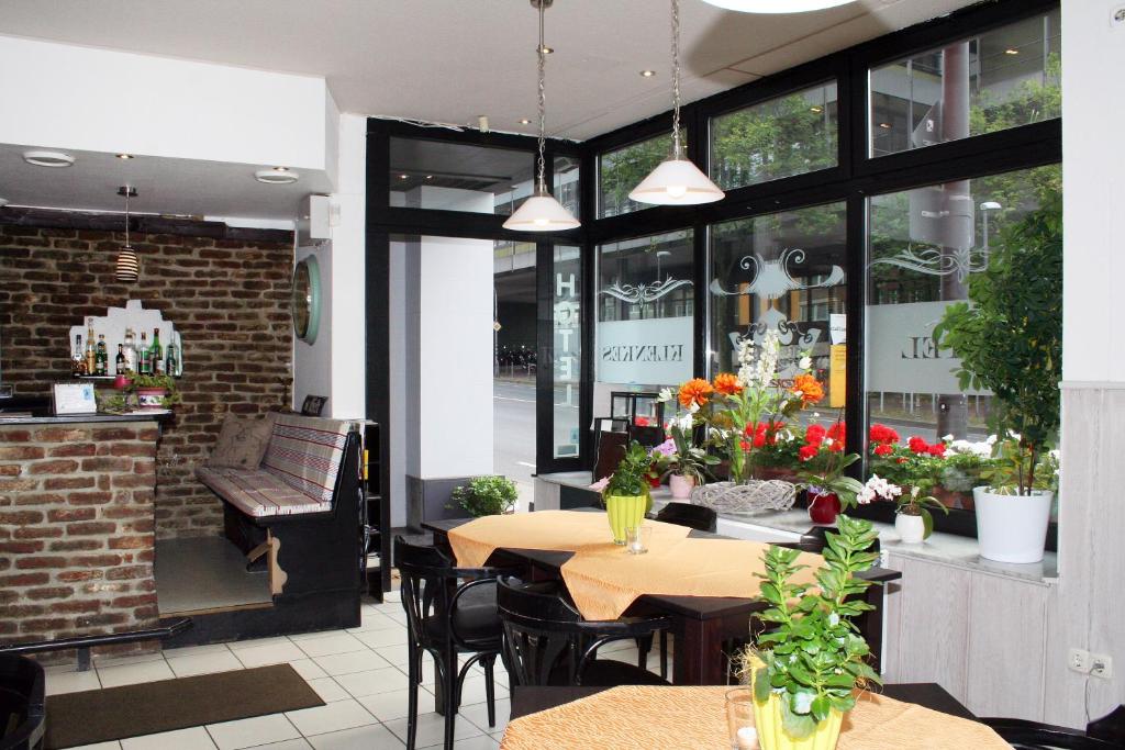 Posezení v ubytování Hotel Klenkes am Bahnhof