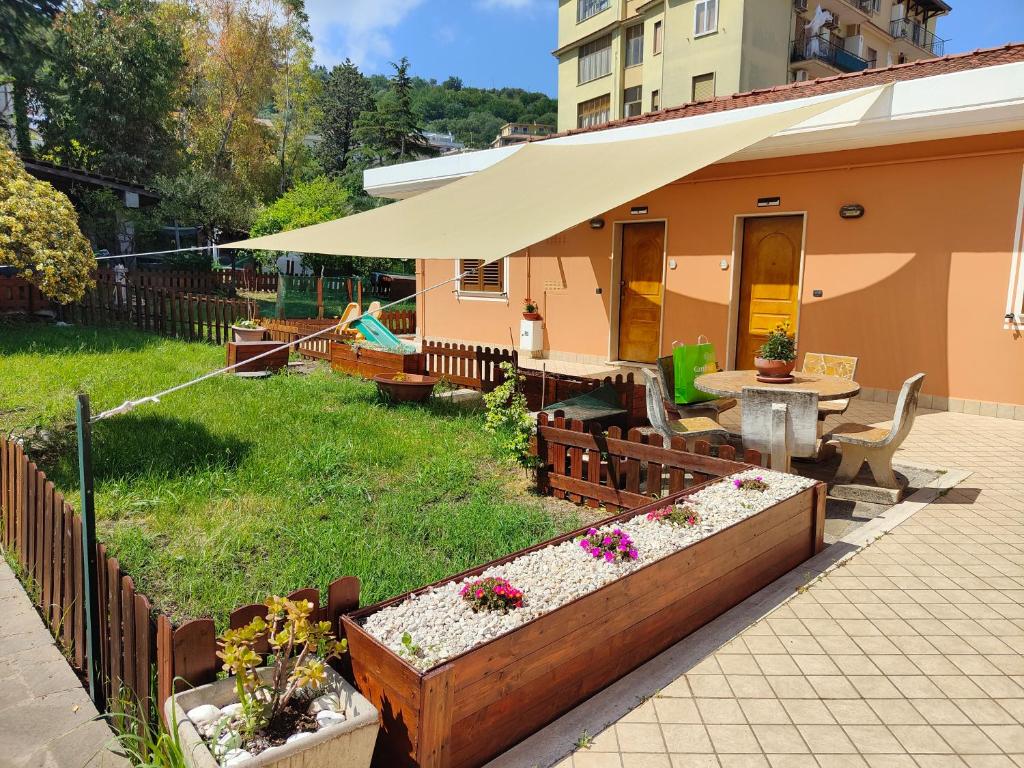 Zahrada ubytování Appartamenti Sole Mare Agropoli