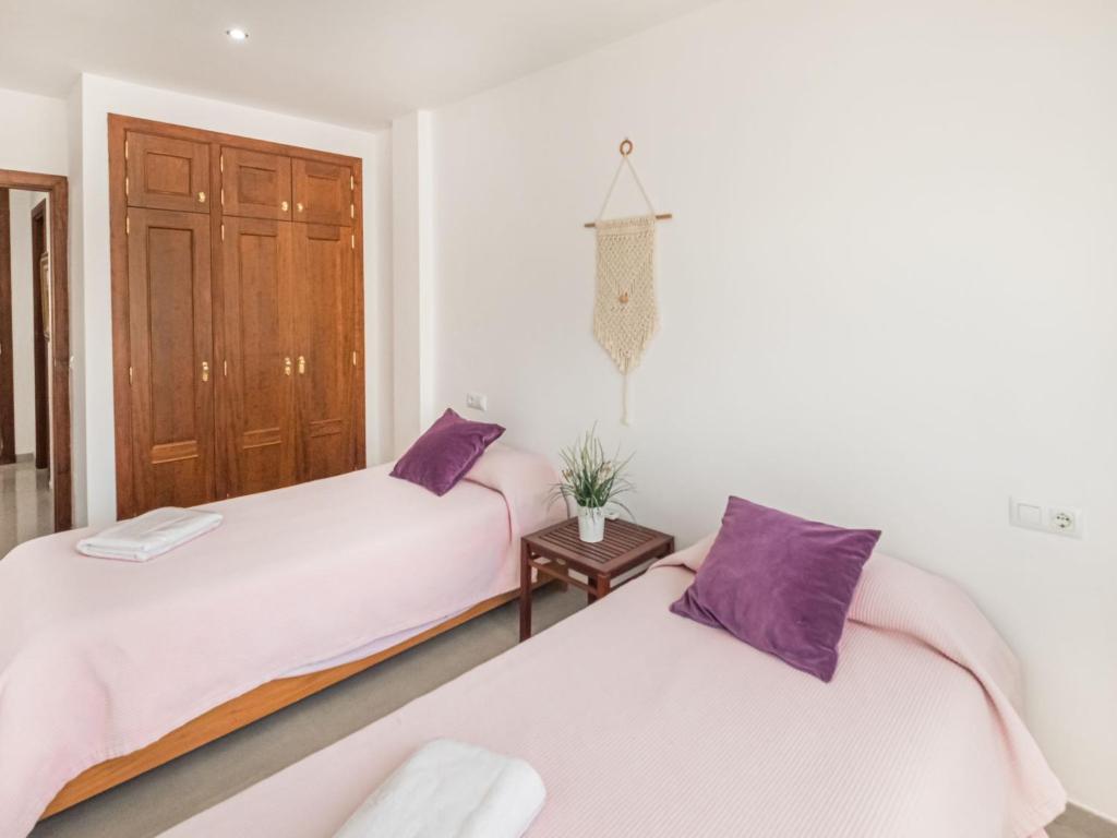 Postel nebo postele na pokoji v ubytování Apartment Misefo by Interhome