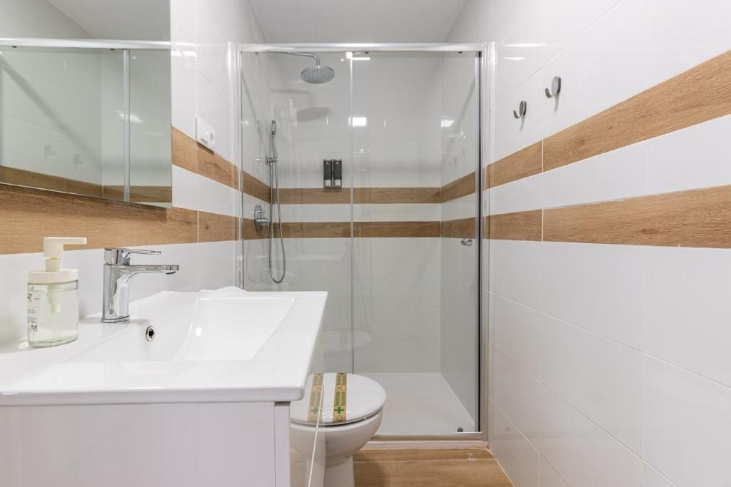Kúpeľňa v ubytovaní FUN BUILDING STUDIOS by HOMEABOUT
