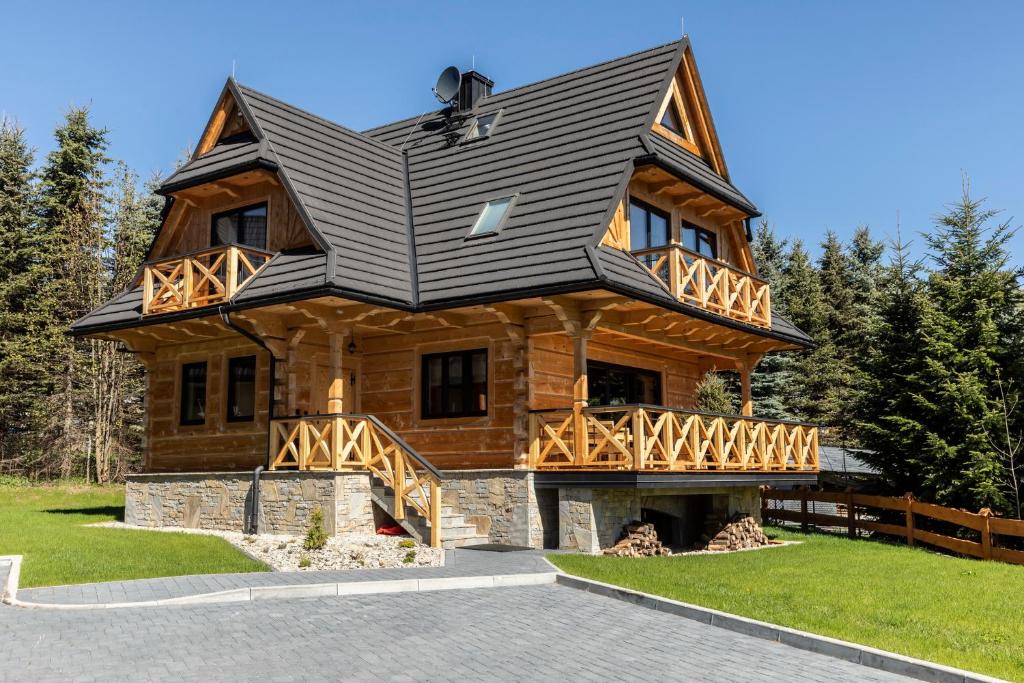 Budova, v ktorej sa horská chata nachádza