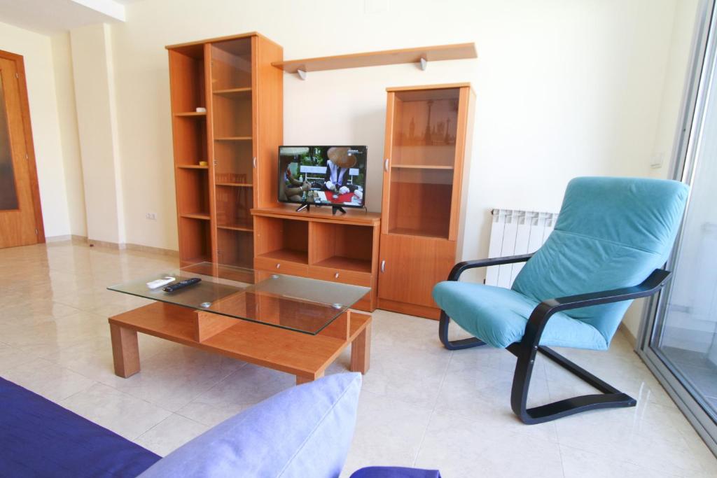 TV a/nebo společenská místnost v ubytování Roura 2 Planet Costa Dorada
