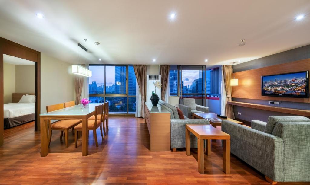 Bandara Suites Silom, Bangkok - Appartement à Deux Chambres