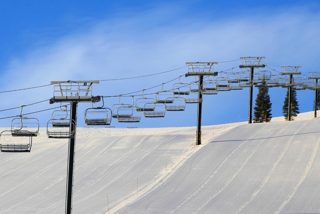 Snowpeak Oasis v zimě