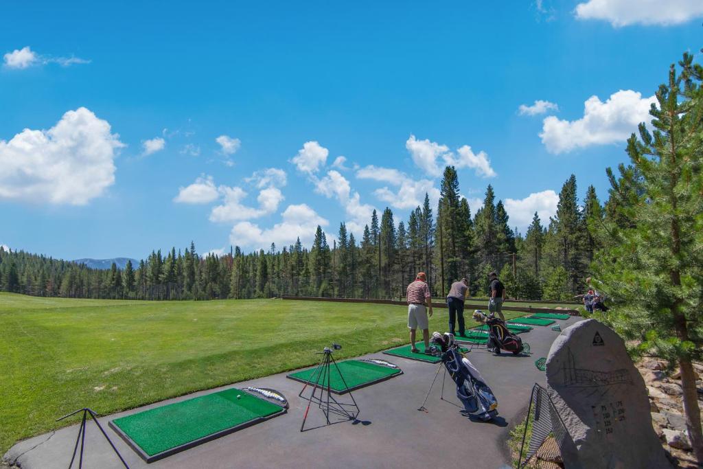 Golf v prázdninového domu nebo okolí