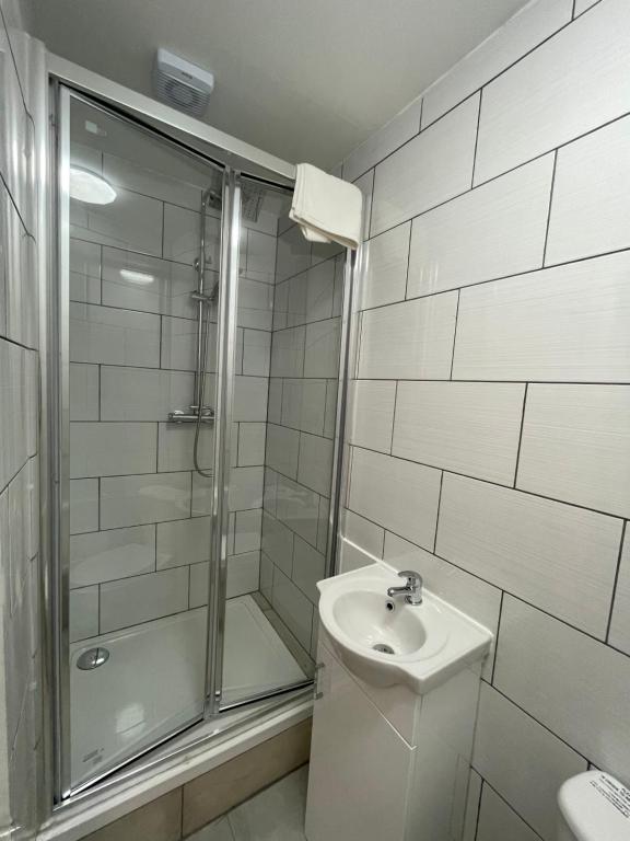 Koupelna v ubytování Tinapa Suites