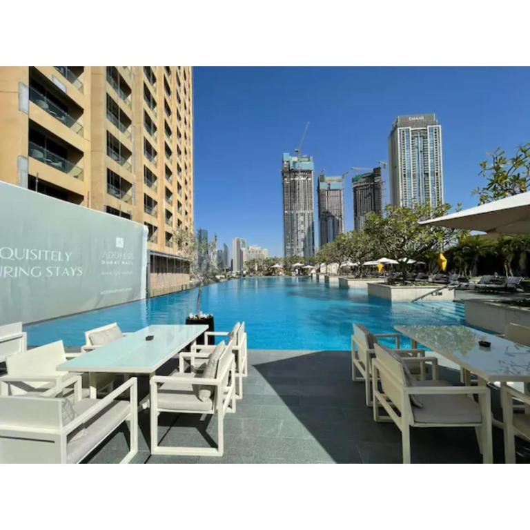 迪拜SuperHost EMAAR Residences Fashion Avenue - Address Dubai Mall的相册照片