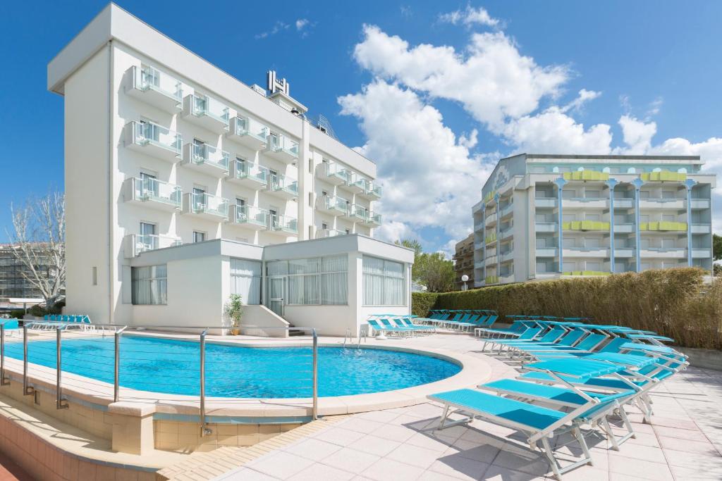 Bazén v ubytování Hotel Imperiale nebo v jeho okolí