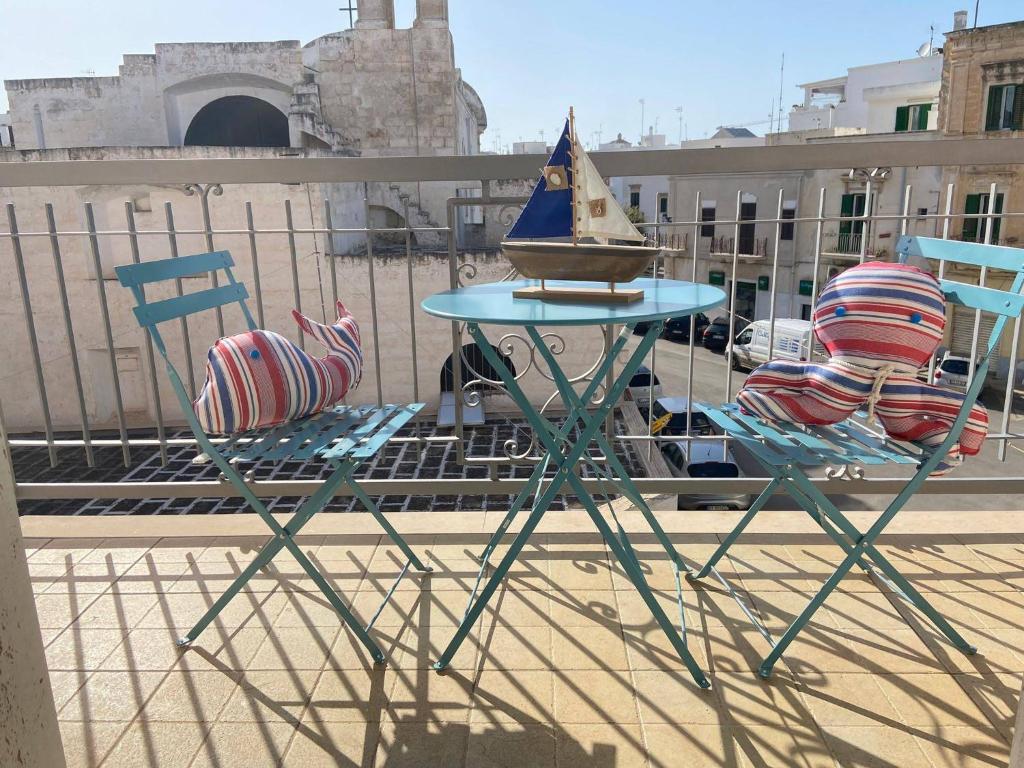 A balcony or terrace at Il Veliero