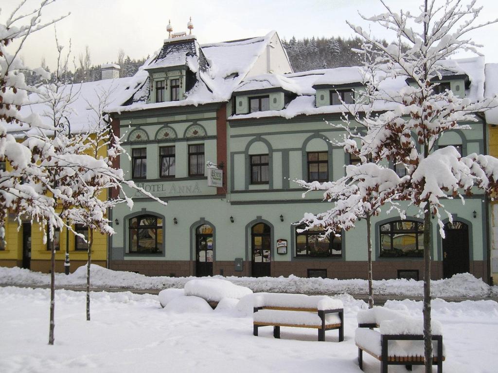 Anna SPA & Wellness Hotel Nejdek v zimě