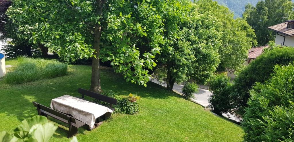 Zahrada ubytování Garni Rika