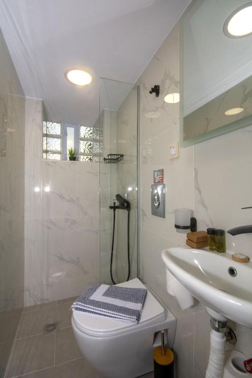 Łazienka w obiekcie Casa Christina-Luxury Villa