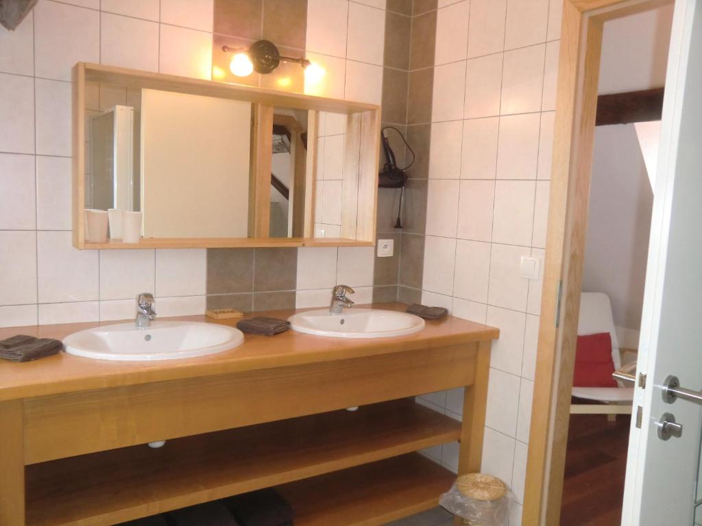 Kúpeľňa v ubytovaní Gite Gewurztraminer