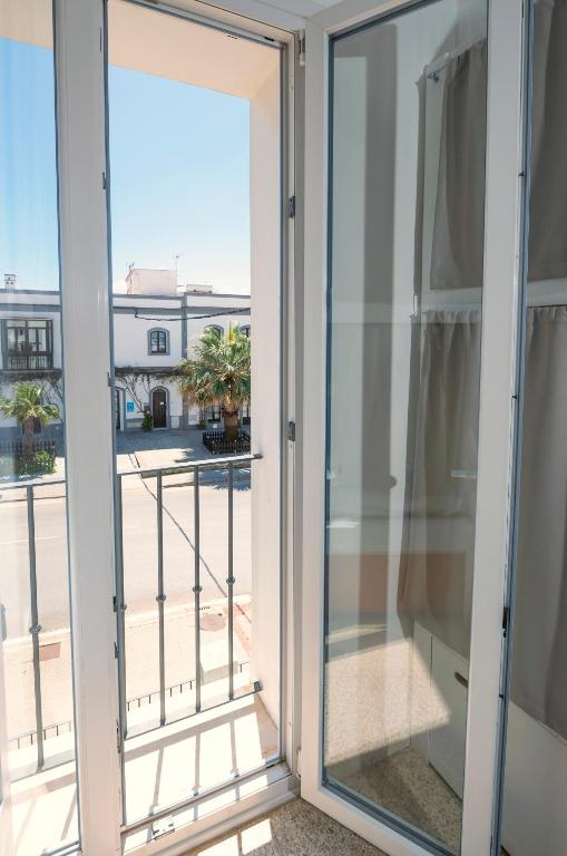 Balkón nebo terasa v ubytování Tarifa Kite Hostel