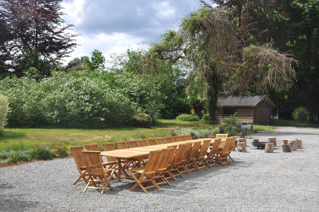 Zahrada ubytování Petit château de Beauplateau