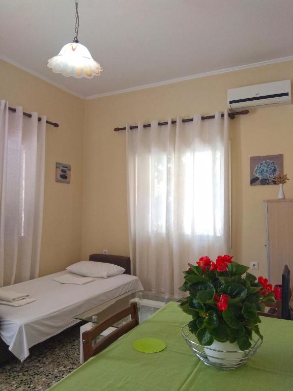 Posteľ alebo postele v izbe v ubytovaní OLEA Apartments