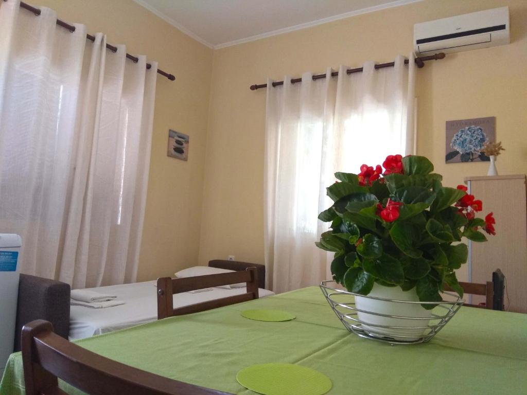 Posteľ alebo postele v izbe v ubytovaní OLEA Apartments