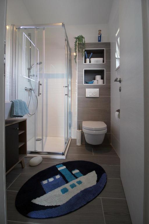 Kúpeľňa v ubytovaní Apartman Cicibella