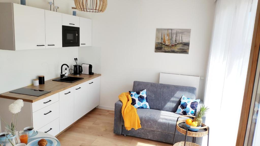 Fotografia z galérie ubytovania Blu Bałtyk Apartament v destinácii Sarbinowo