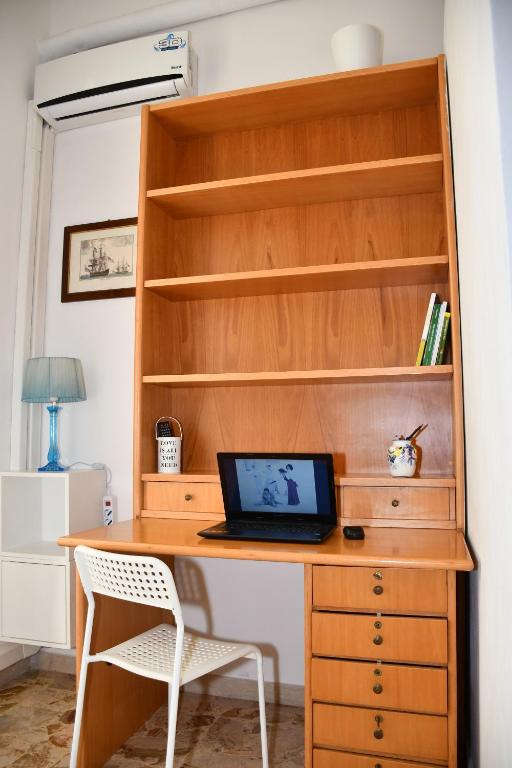 Knihovna v bed and breakfast