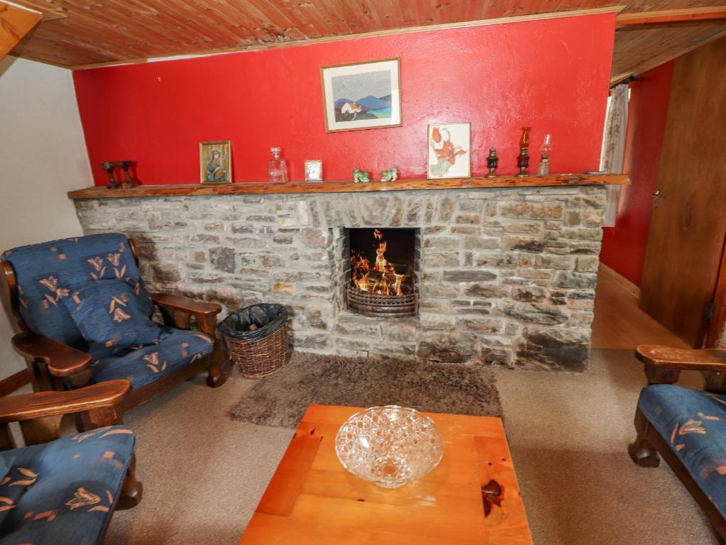 Istumisnurk majutusasutuses Gortagown Cottage