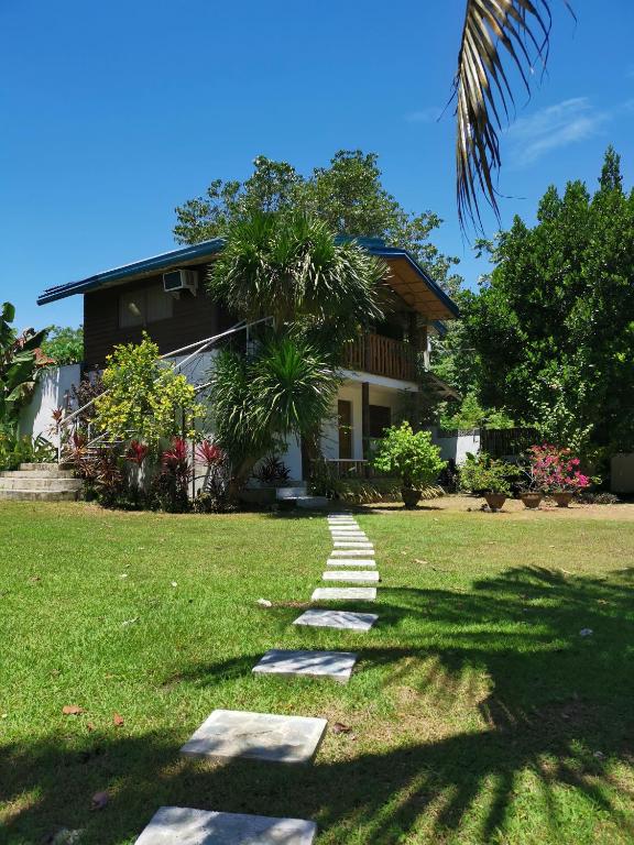 Zahrada ubytování La Vida Hostel Samal Island