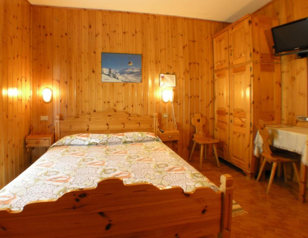 Postel nebo postele na pokoji v ubytování Hotel Federia