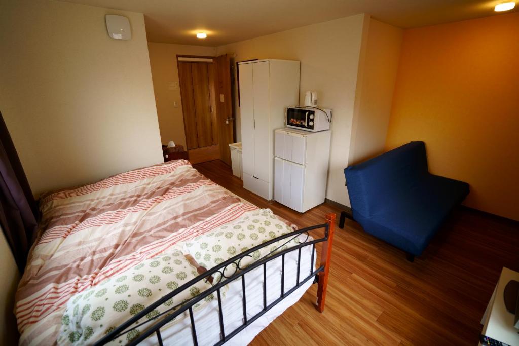 Postel nebo postele na pokoji v ubytování DEER Hostel OSAKA NAMBA