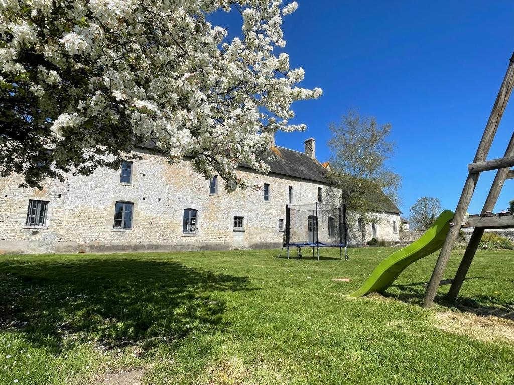 Vonkajšia záhrada v ubytovaní Gîte Gold - La Ferme Delaunay