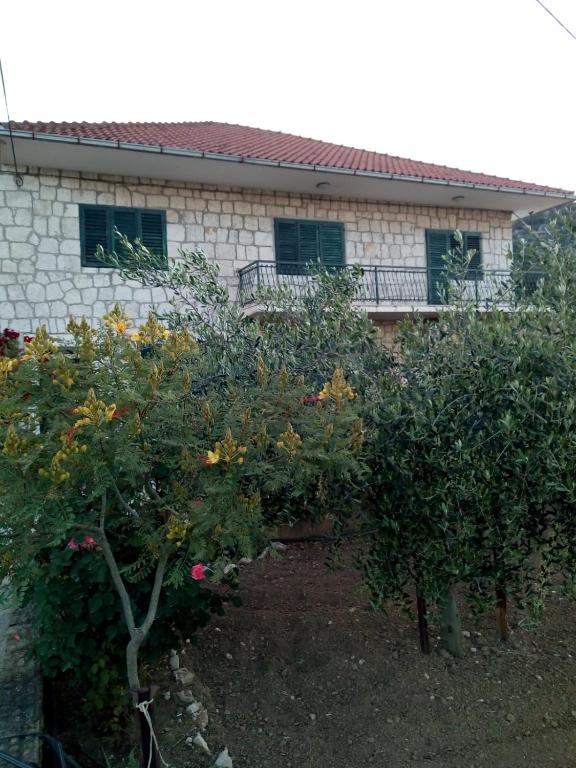 Vonkajšia záhrada v ubytovaní Apartman Maša