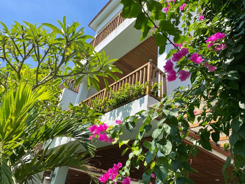 Balkón nebo terasa v ubytování ZEN Boutique Hoi An - Eco-Friendly Villa