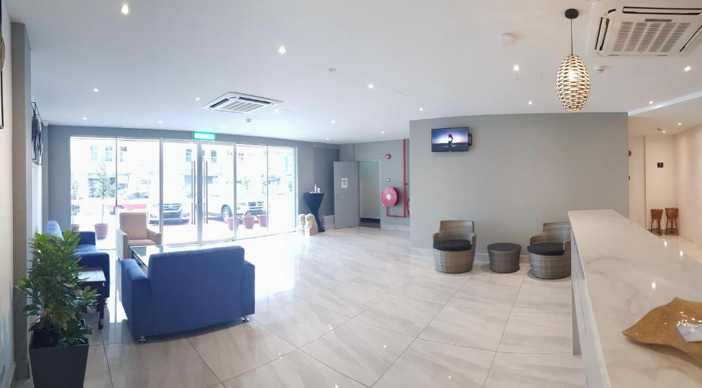 TV a/nebo společenská místnost v ubytování HOTEL ORKID PORT KLANG