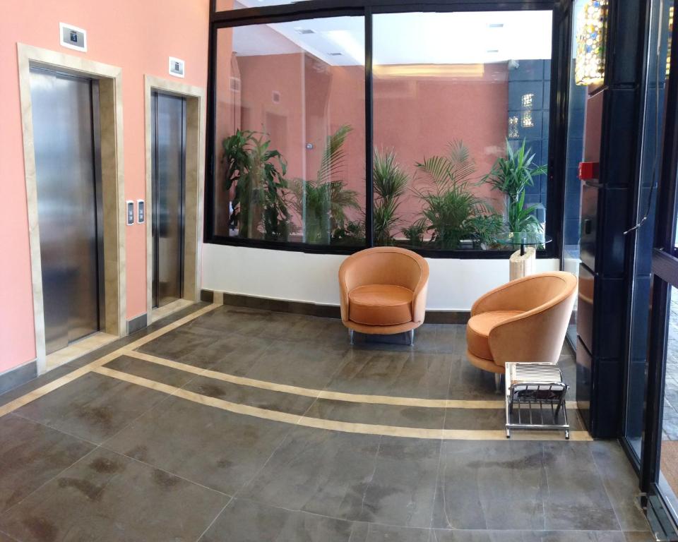 Posezení v ubytování Nest 1 Hotel