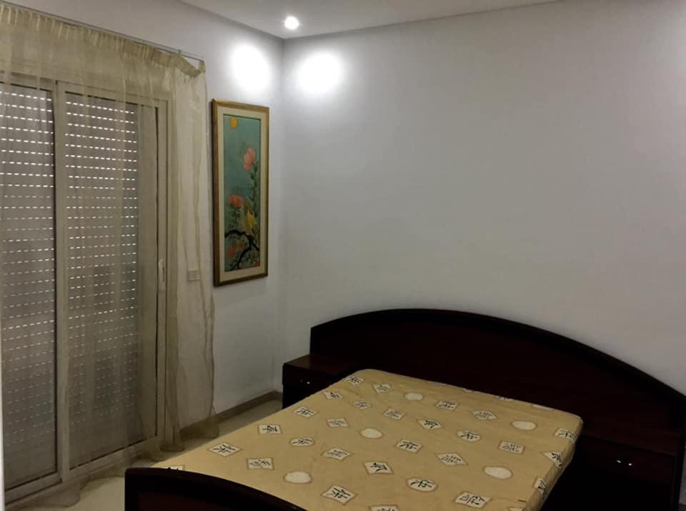 Postel nebo postele na pokoji v ubytování grand S+1 avec vaste terrasse panoramique