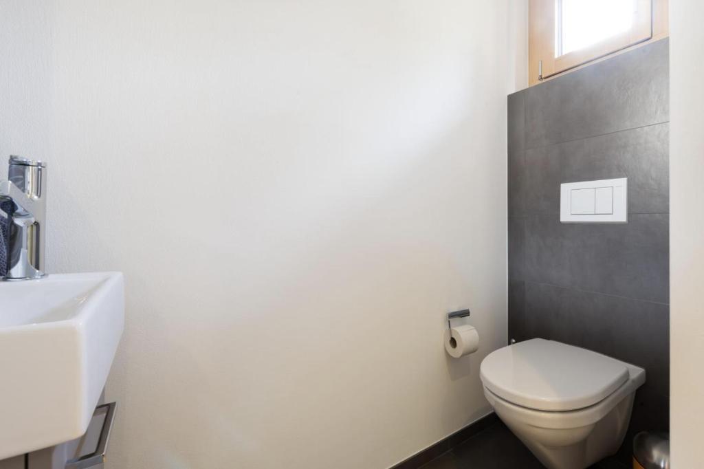 Koupelna v ubytování Zer Treichi Appartements
