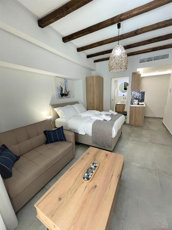 Kuchyňa alebo kuchynka v ubytovaní Chic Centre Suites Athens